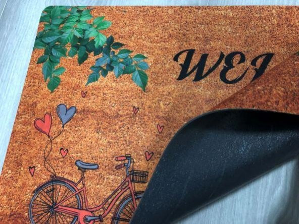 My Evilla Modern Dekoratif Kapı Önü Paspası 5 - 3