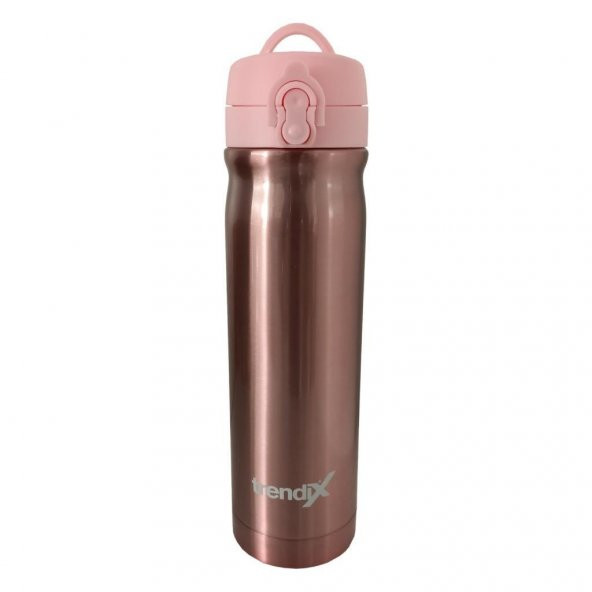 Trendix Çelik Içli Matara 500 ml Pastel Pembe - 1