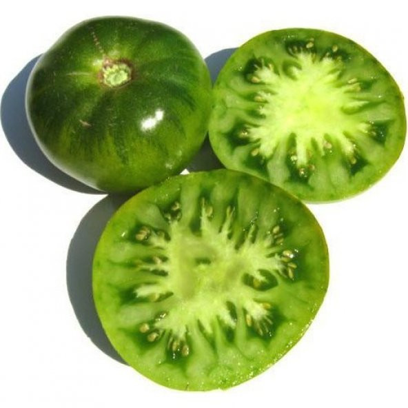 Tohhum Zümrüt Elma Domates Rusya (Emerald Apple) 10 Tohum