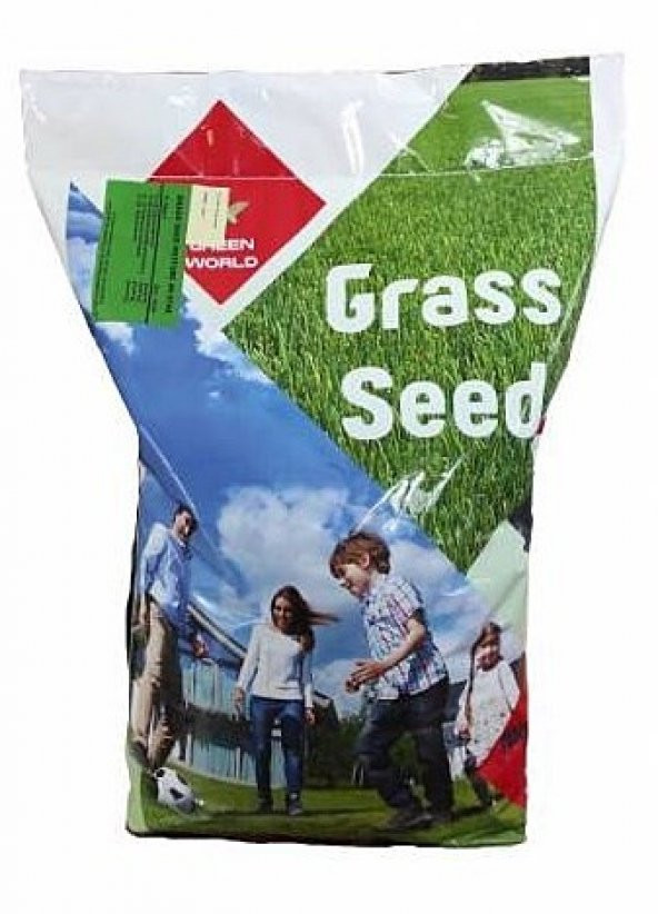 Grass Seed Basılmaya Uygun 4lü İthal Karışım Çim Tohumu 1 Kg.