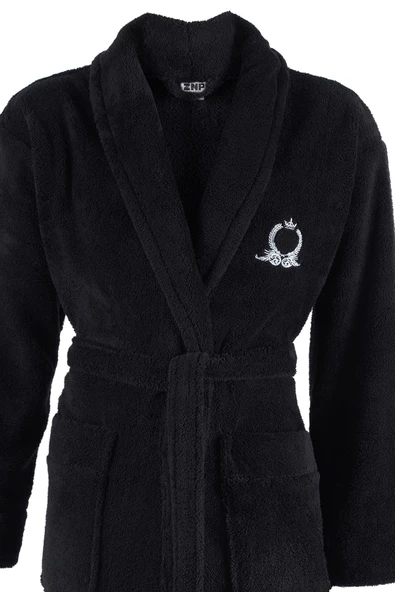 Rob | Şalyaka Wellsoft Peluş Sabahlık | Robdeşambr | Bornoz - 11