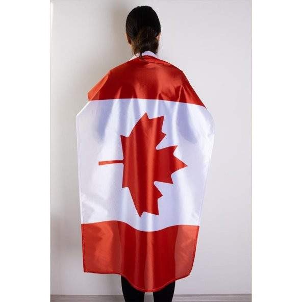 Kanada Milli Gönder Bayrağı Raşel Kumaş Dijital Baskı - 2