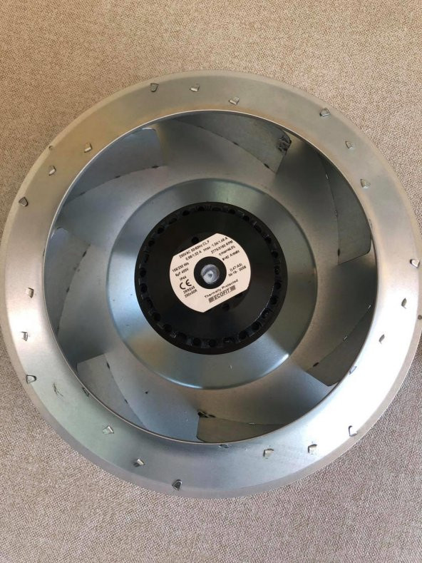 ECOFIT 2RRE45 250x50R Geri Kavisli Fan Motoru - 4