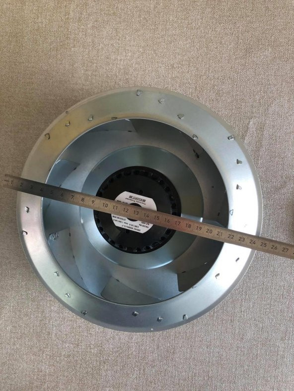 ECOFIT 2RRE45 250x50R Geri Kavisli Fan Motoru - 7