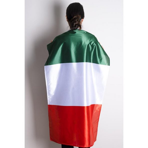 İtalya Milli Gönder Bayrağı Raşel Kumaş Dijital Baskı - 2