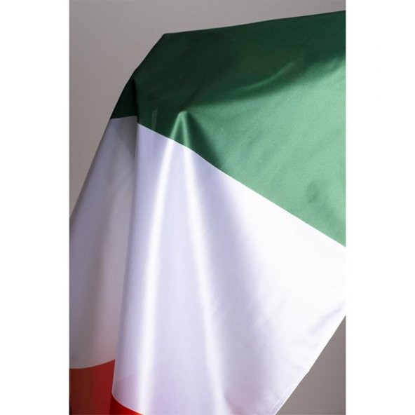 İtalya Milli Gönder Bayrağı Raşel Kumaş Dijital Baskı - 3