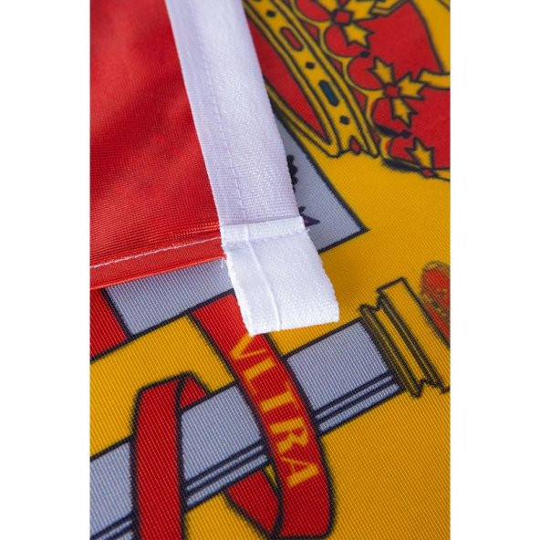 İspanya Milli Gönder Bayrağı Raşel Kumaş Dijital Baskı - 5