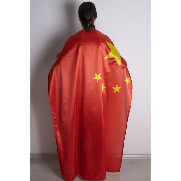 Çin Milli Gönder Bayrağı Raşel Kumaş Dijital Baskı - Resim 2