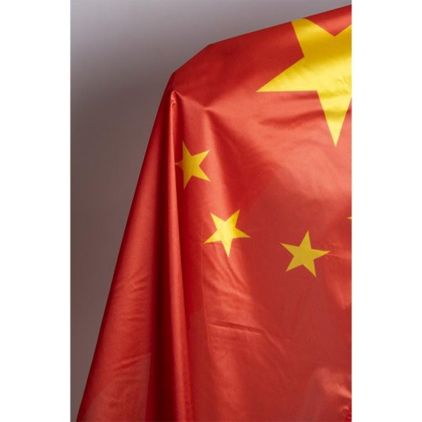 Çin Milli Gönder Bayrağı Raşel Kumaş Dijital Baskı - Resim 3