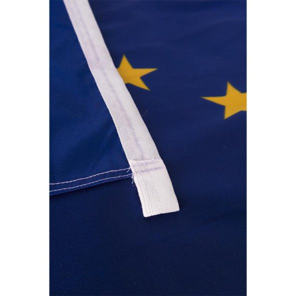 Avrupa Birliği Gönder Bayrağı Raşel Kumaş Dijital Baskı - 4