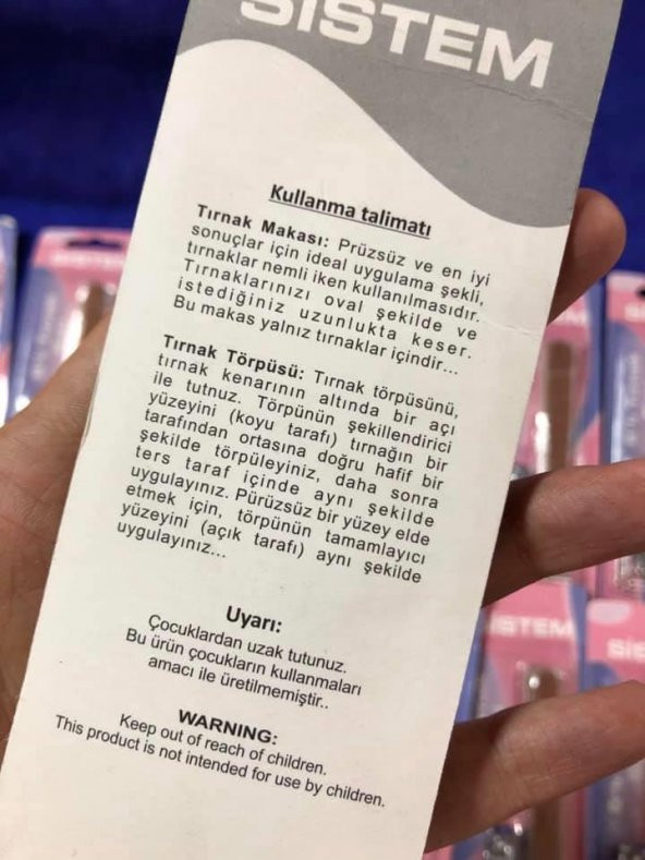 5 Parça Tırnak Makası Tırnak Törpüsü Seti - 3
