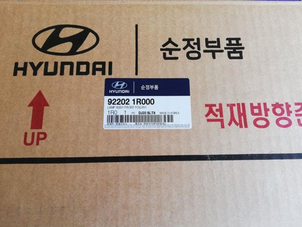 Hyundai Blue 92202 1R000 Sağ Sis Farı Orijinal - 2