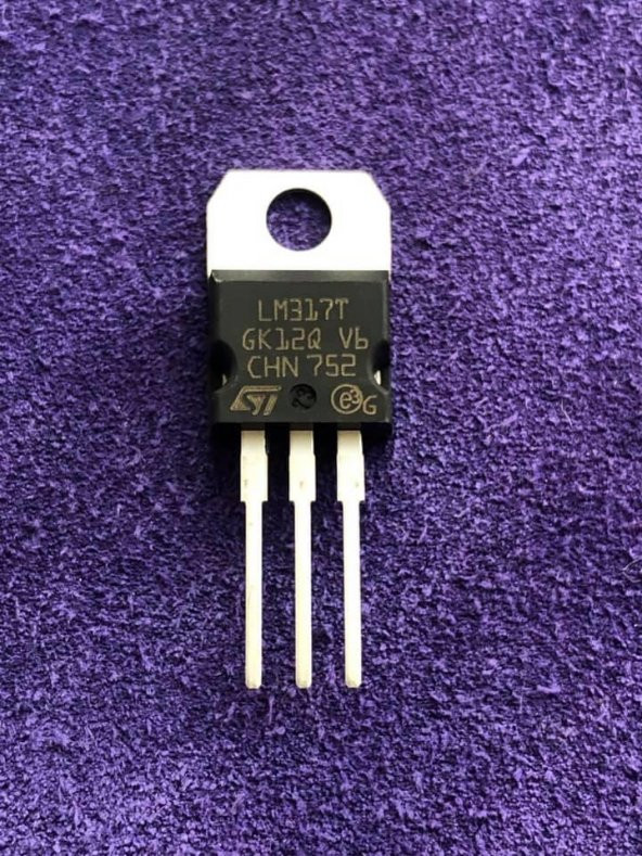 STMicroelectronics LM317T 1.2V-37V 3 Pinli Ayarlanabilir Voltaj Regülatörü
