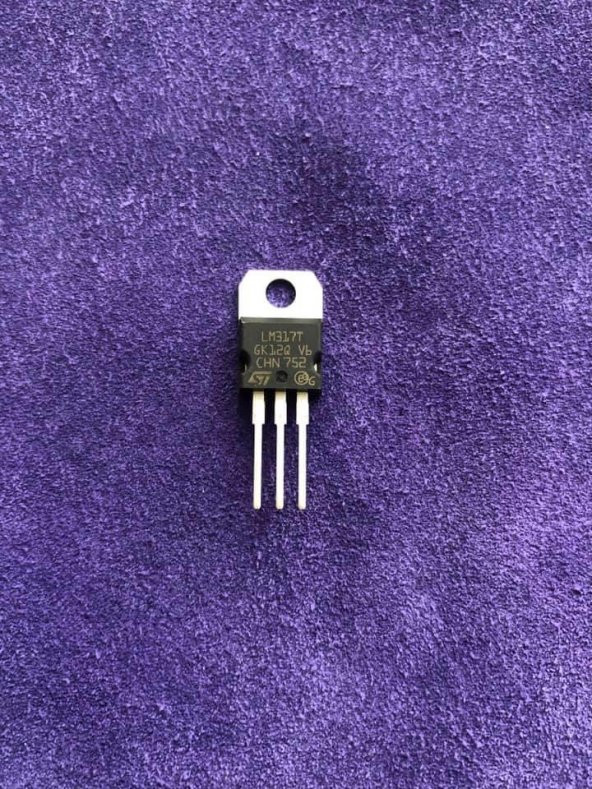 STMicroelectronics LM317T 1.2V-37V 3 Pinli Ayarlanabilir Voltaj Regülatörü - 2