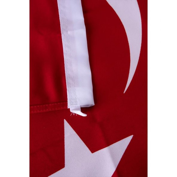 Türk Bayrağı Raşel Kumaş Aplike Dikiş - 5