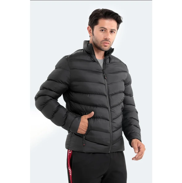Slazenger Dear Şişme Mont Kaban Hafif Kışlık Erkek Mont - 4