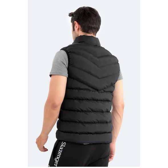 Slazenger Yutta Şişme Yelek Fermuarlı Hafif Erkek Yelek - 4