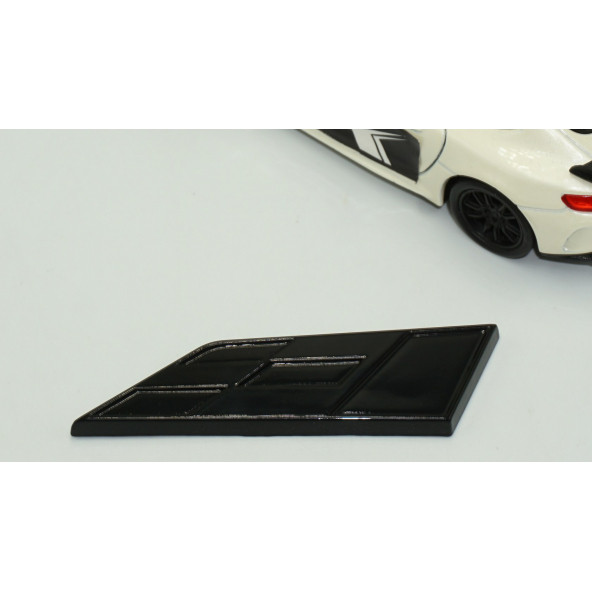 DK Seat Cupra Leon İbiza Altea Siyah Metal 3M 3D Logo Amblem - Resim 3