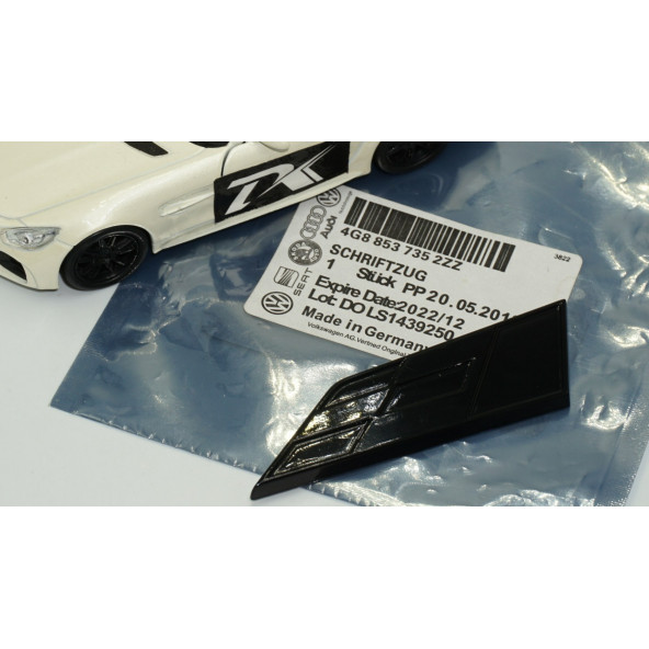 DK Seat Cupra Leon İbiza Altea Siyah Metal 3M 3D Logo Amblem - Resim 5