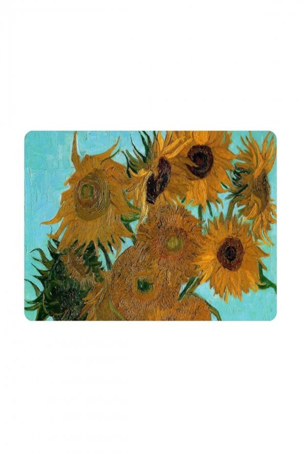Van Gogh Sun Flower Mouse Pad