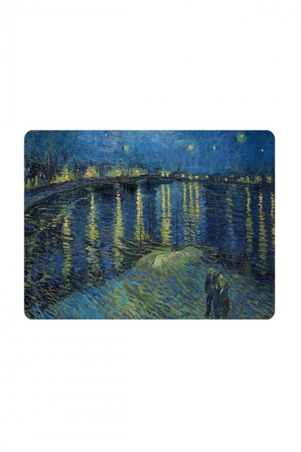 Van Gogh Starry Night Over The Rhone Mouse Pad