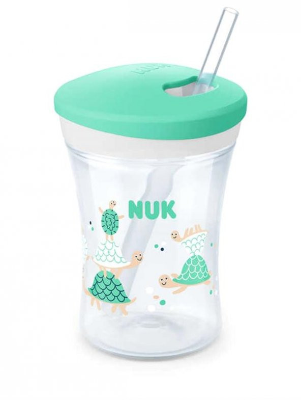 Nuk Action Cup Evo Suluk 230 ML Yeşil 751136