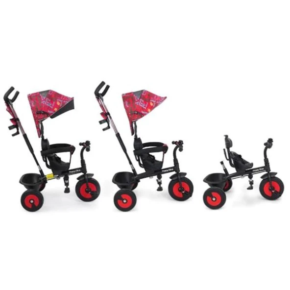 Prego Happy Dino Çocuk Bisikleti T307 Kırmızı - 6