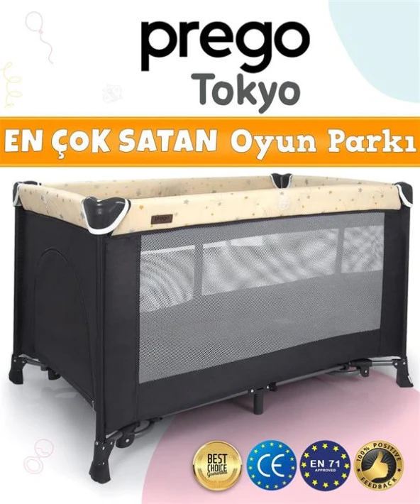 Prego Tokyo Oyun Parkı 70*110 Cm Füme 8047