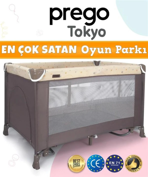 Prego Tokyo Oyun Parkı 70*110 Cm Bej 8047