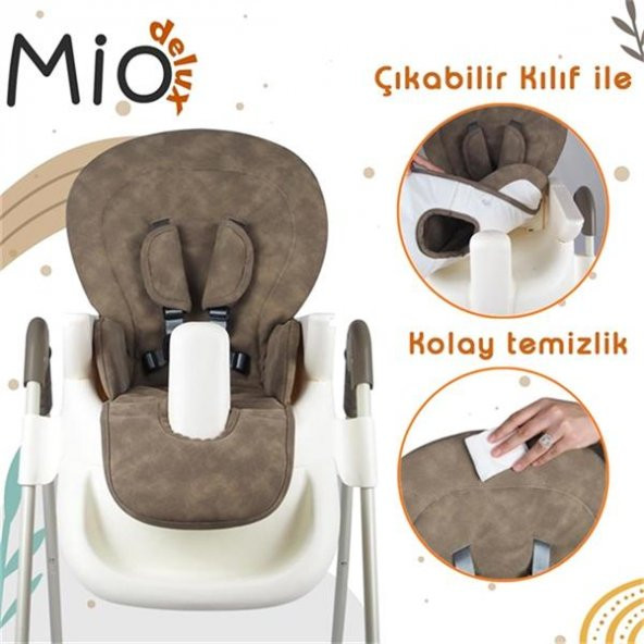Prego 3032 Mio Deluxe Mama Sandalyesi Krem - 3