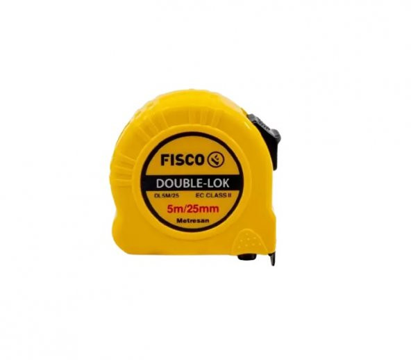 Fisco 5x25 Çelik Metre Double-lok ürün görseli 1