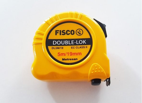 Fisco 5x19 Çelik Metre Double-lok ürün görseli 1