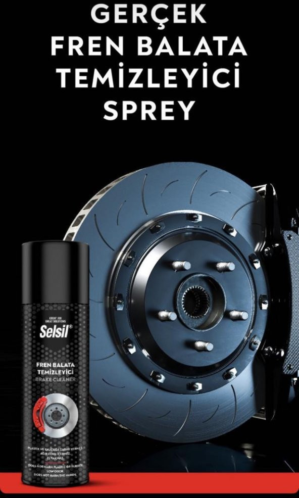 Selsil Fren Balata Temizleyici Sprey 500 ml YENİ SERİ - 2