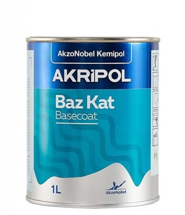 AkzoNobel Akripol Bazkat BMW A52 UZAY GRİSİ Akrilik Sonkat Oto Boyası 1 Litre