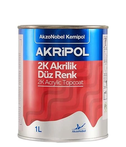 AkzoNobel Akripol 2k RENAULT TR-77801 TAKSİ SARISI Akrilik Sonkat Oto Boyası 1 Litre