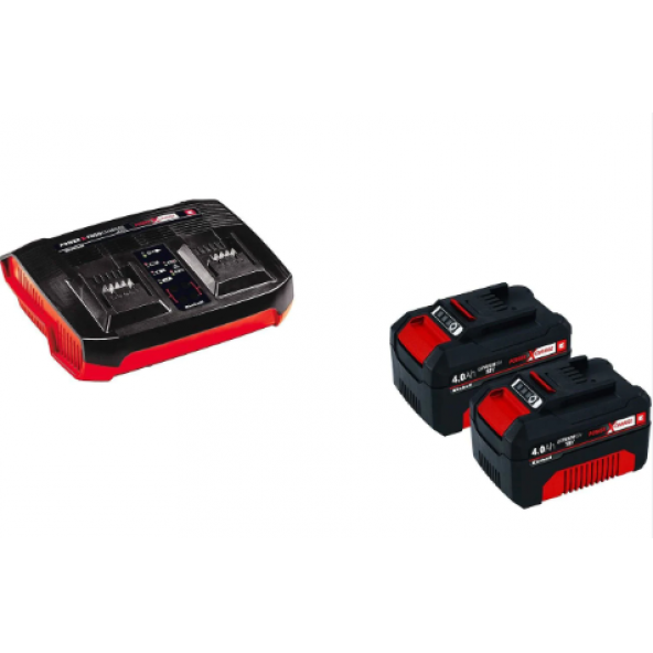 Einhell Twincharger 2X4,0 Ah Akü ve Şarj Aleti ürün görseli