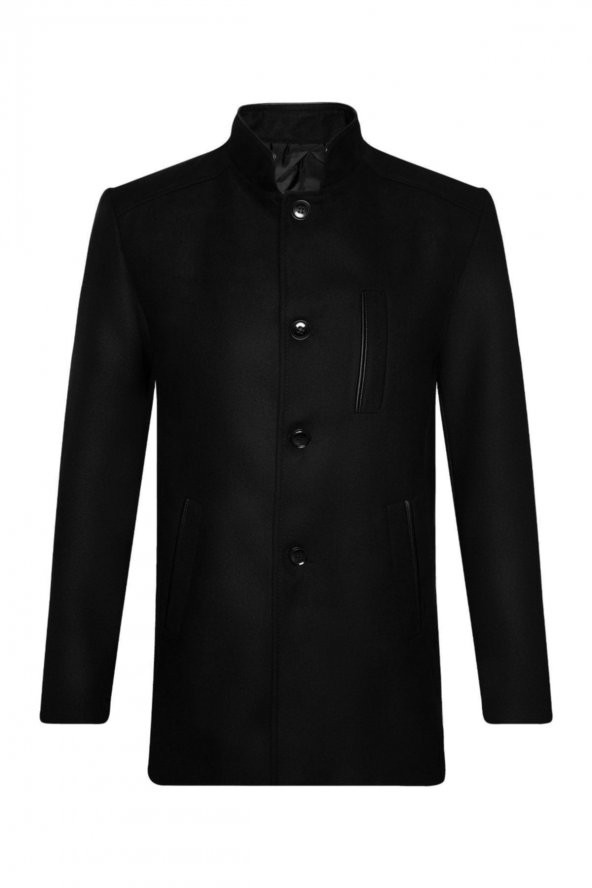 Hakim Yaka Siyah Erkek Kaban