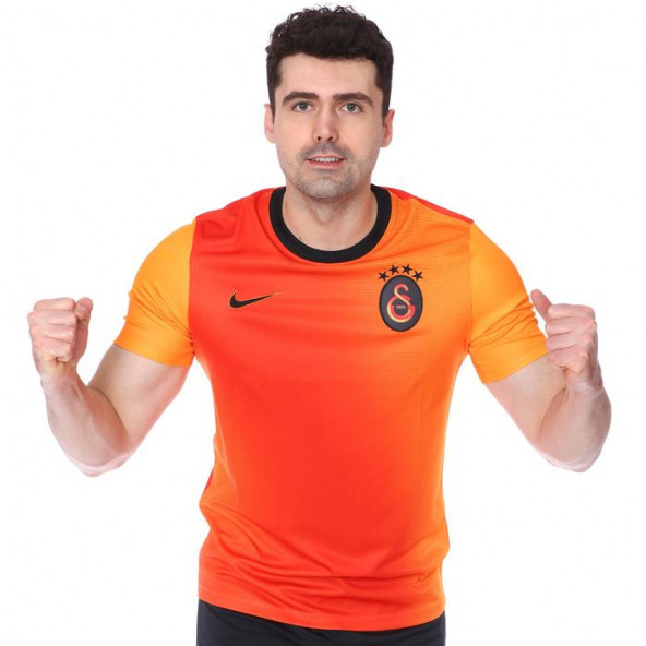 Nike Galatasaray 2020-2021 Erkek Turuncu Futbol Tişört CW2521-836 - 1