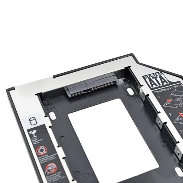 Ultra Slim 9.00mm Sata Hdd Harddisk Ssd Caddy Kızak - Resim 3