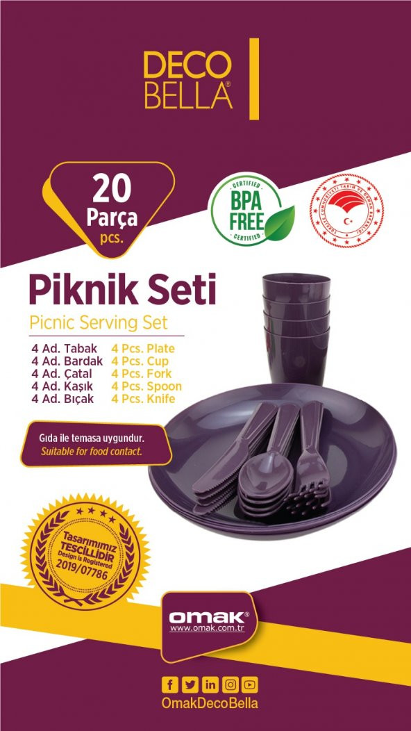 Ekonomik Lüks Piknik Seti - 3