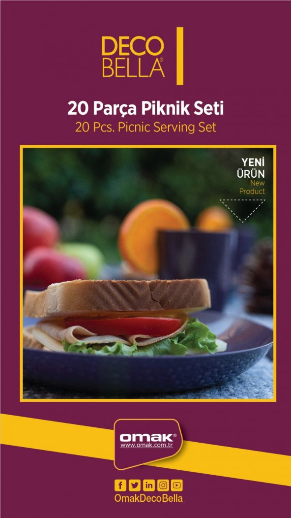 Ekonomik Lüks Piknik Seti - 4
