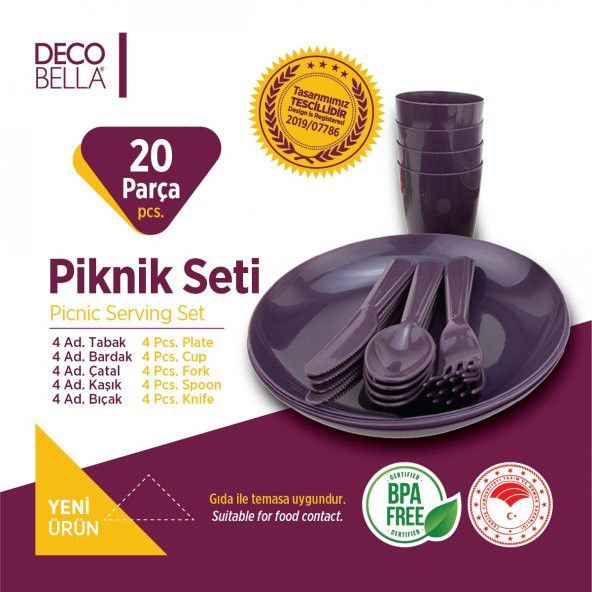 Ekonomik Lüks Piknik Seti - 6