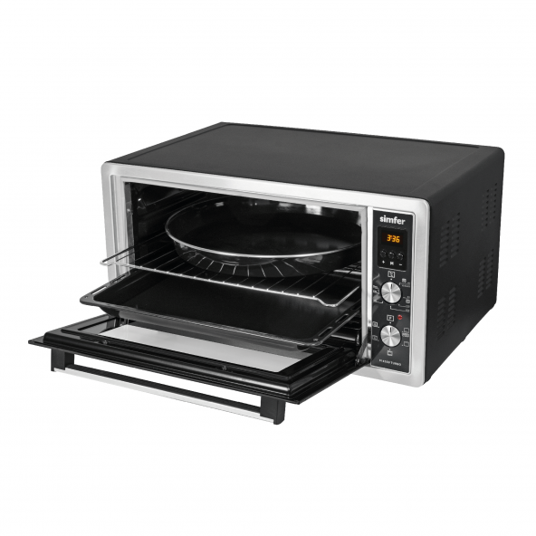Simfer 4559 İnox 45 Litre Turbo Midi/Mini Fırın - 3