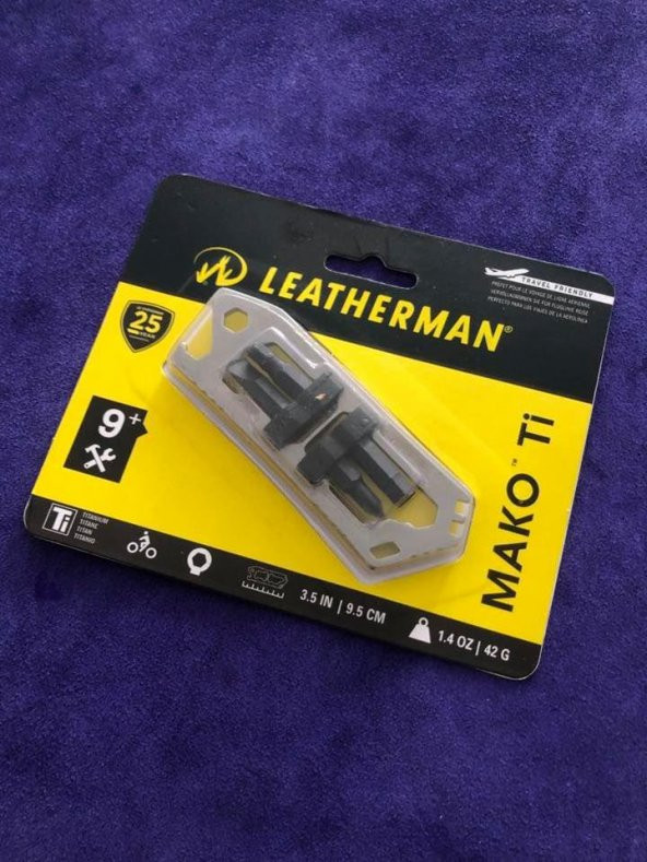 Leatherman Mako Ti Bisiklet Tamir Seti - Sporcu Cep Tamir Seti - 2