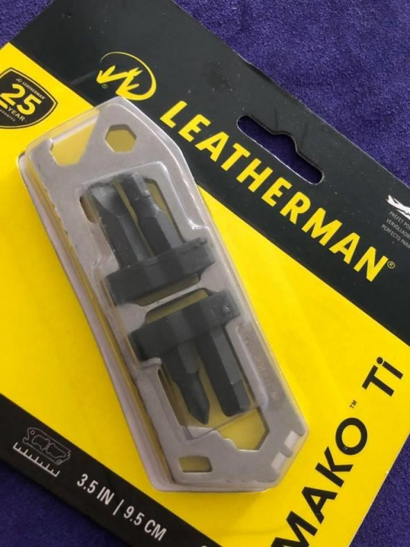 Leatherman Mako Ti Bisiklet Tamir Seti - Sporcu Cep Tamir Seti - 7