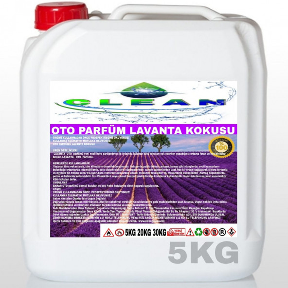 OTO PARFÜM LAVANTA KOKULU 5KG