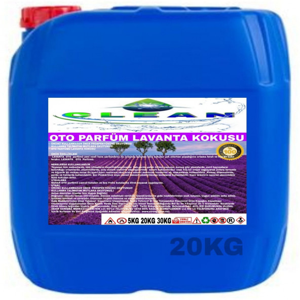 OTO PARFÜM LAVANTA KOKULU 20KG