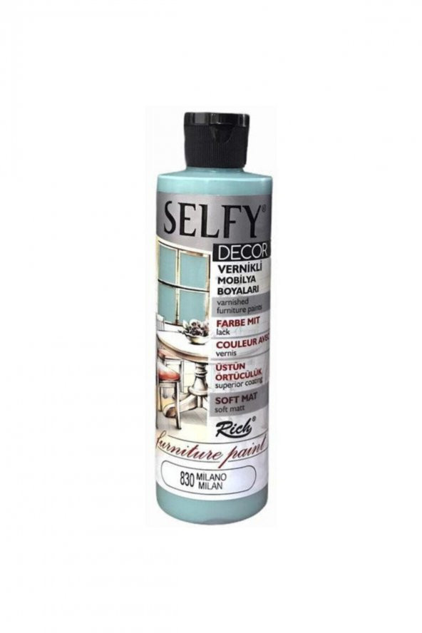 Milano Selfy Decor Vernikli Boya 240 cc 830 1ADET