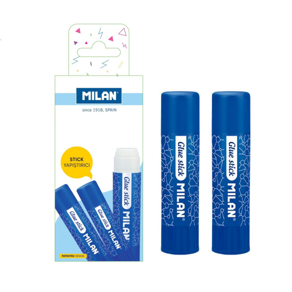 MILAN 4415912 GLUE STICK YAPIŞTIRICI 21 GR 2Lİ BLİSTER