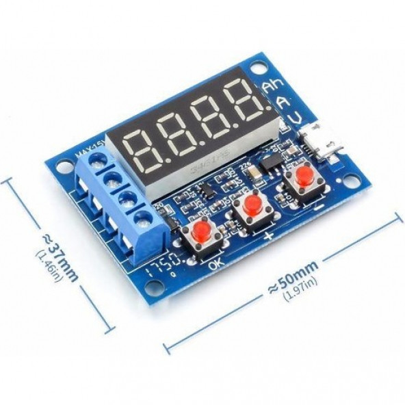 ZB2L3 Akü Pil Kapasite Test Cihazı - 18650 Lityum 15 - 15V 3A B39 - 2